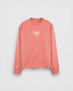 Daughter of God Coral Oversized Long Sleeve T-Shirt – Mirrors®