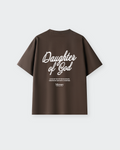 Daughter of God Brown Oversized Tee – Mirrors®