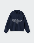 Still Becoming Navy Heavyweight Polo Sweatshirt – Mirrors®