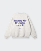 Becoming Gray Fleeced Sweatshirt – Mirrors®