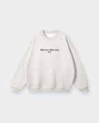 Reflect Jesus Gray Fleeced Sweatshirt  – Mirrors®