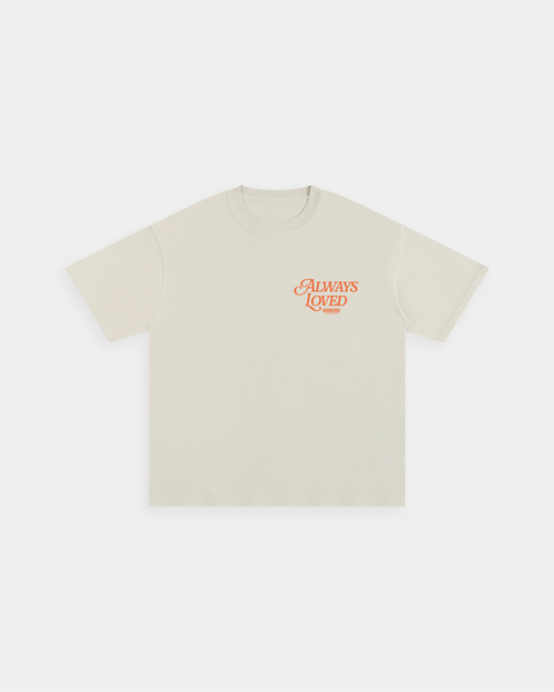 Always Loved Beige Loose Tee – Mirrors®