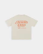 Always Loved Beige Loose Tee – Mirrors®