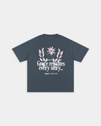 Grace Rewrites Gray Loose Fit Tee – Mirrors®